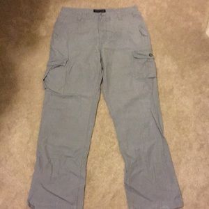 Kenneth Cole grey cargo pants, great shape!